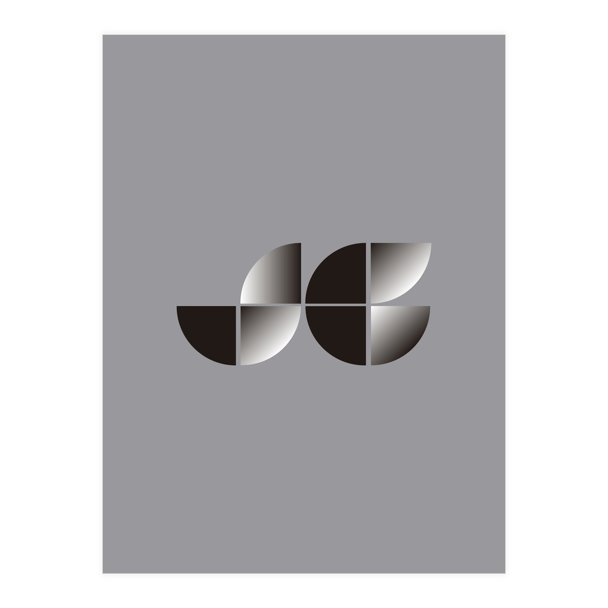 Abstract modern BW31 (Print Only)