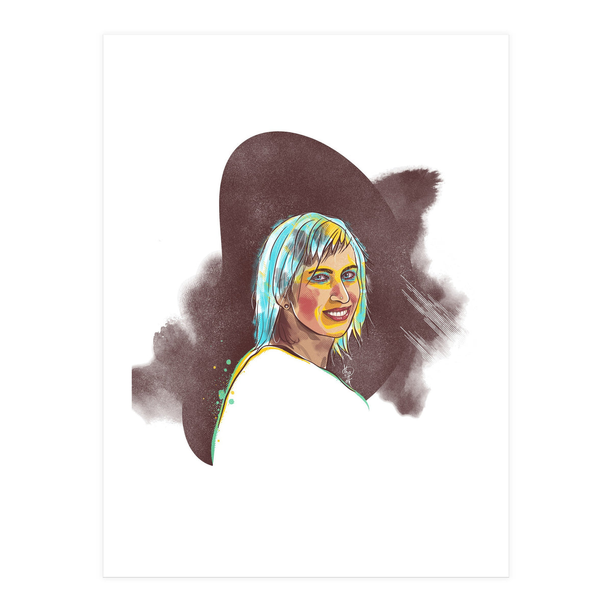 Smiling Eyes 1 (Print Only)