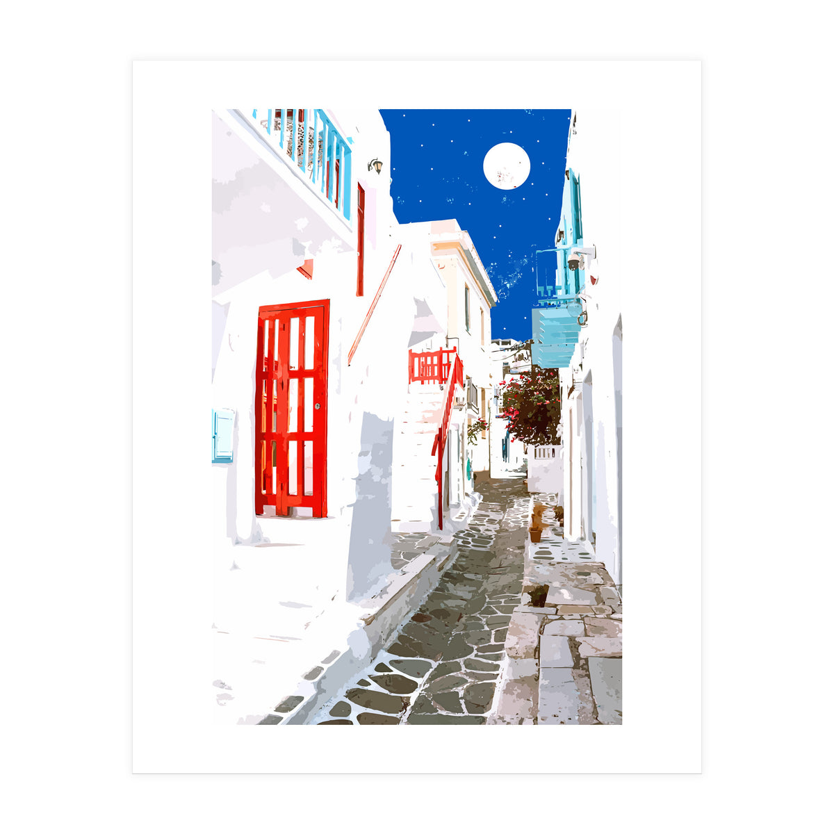 Greek Trip Down Memory Lane, Greece Travel (Print Only)