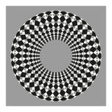 Black and white round (Print Only) thumbnail