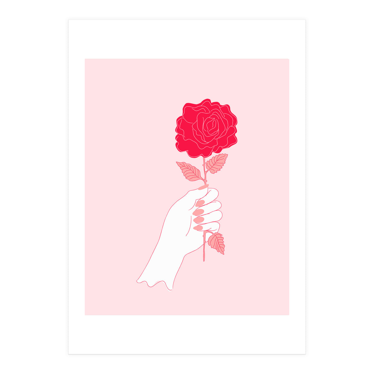 Feminist Rose (Print Only)