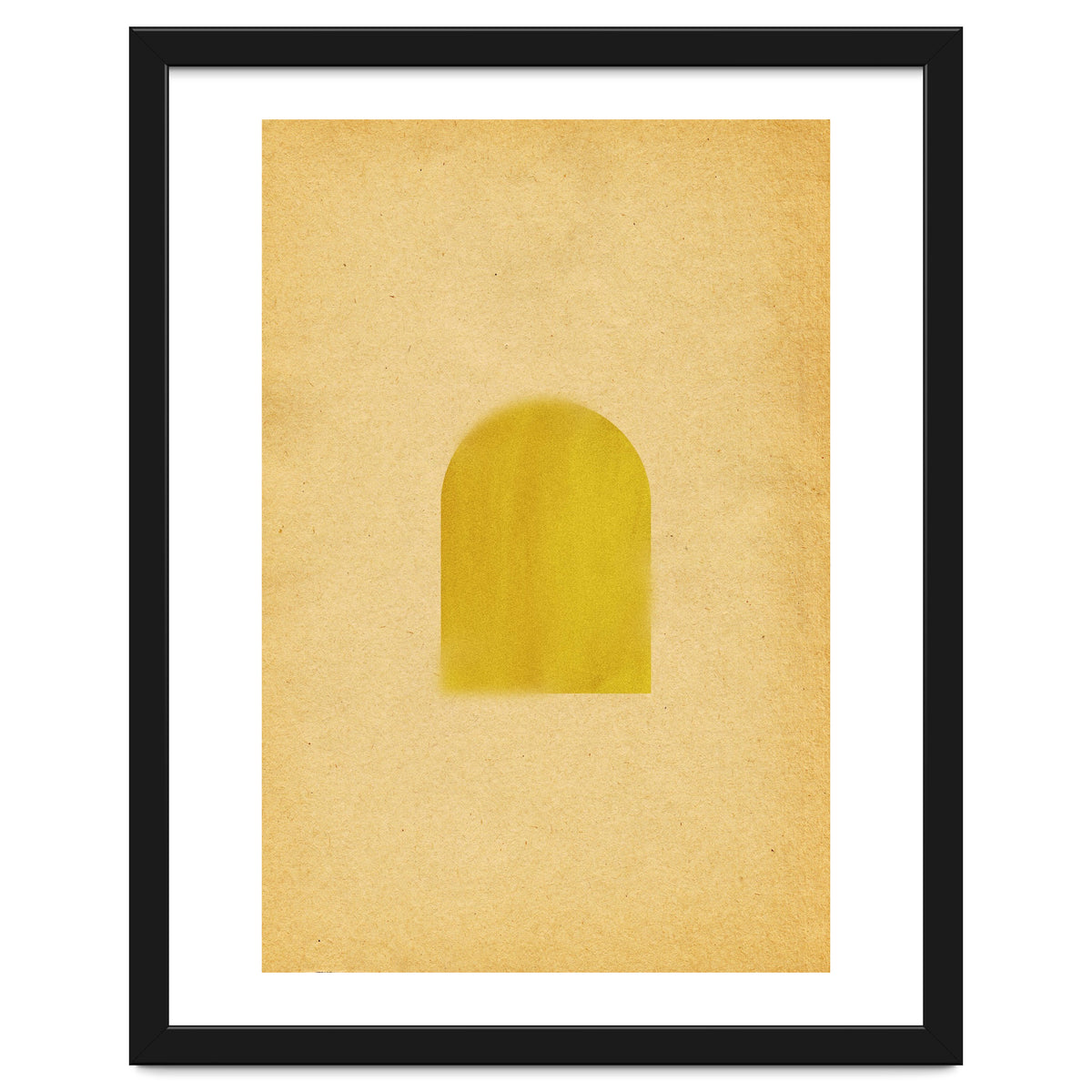 Minimaist acid mustard arch