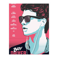 Baby Driver movie poster (Print Only)