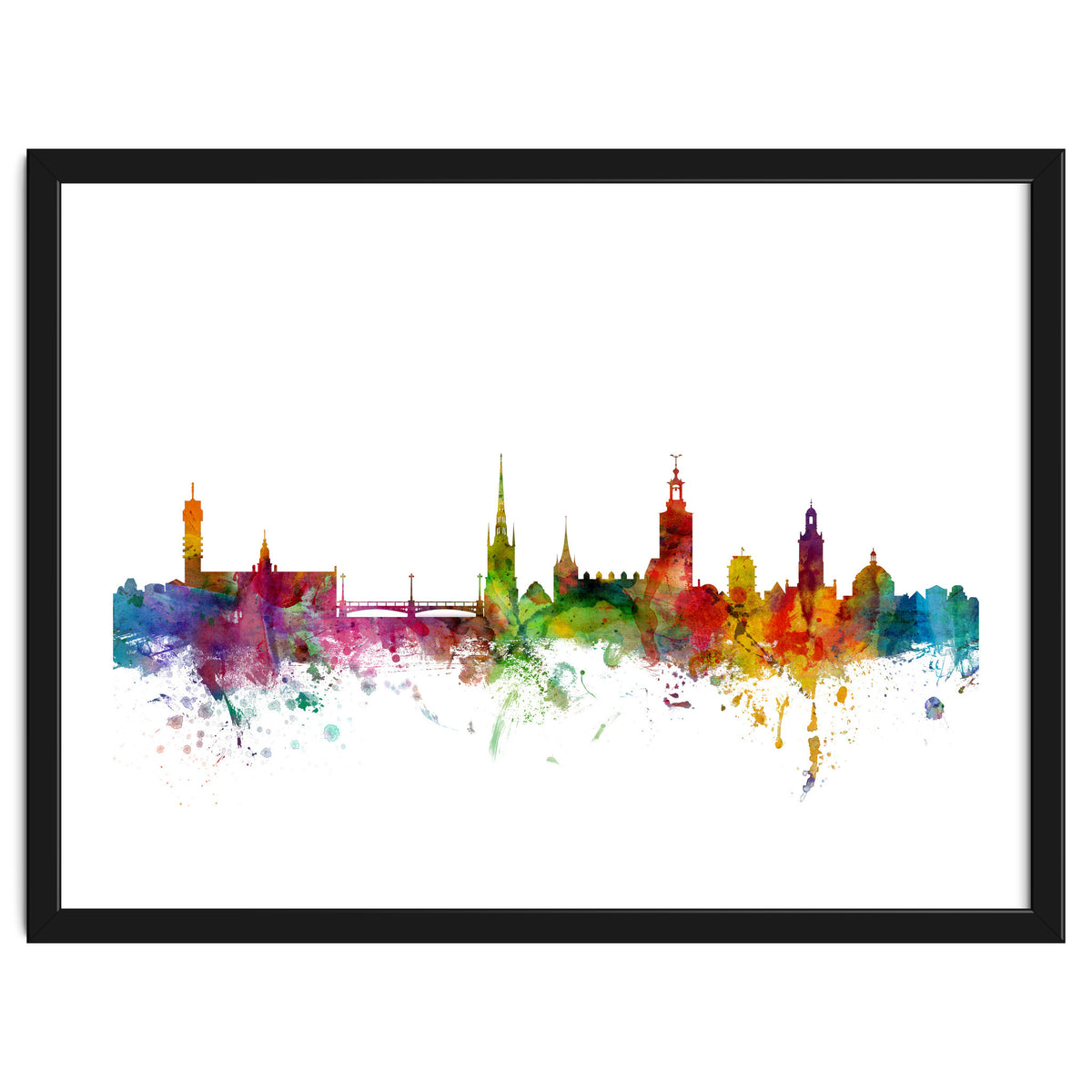 Stockholm Sweden Skyline