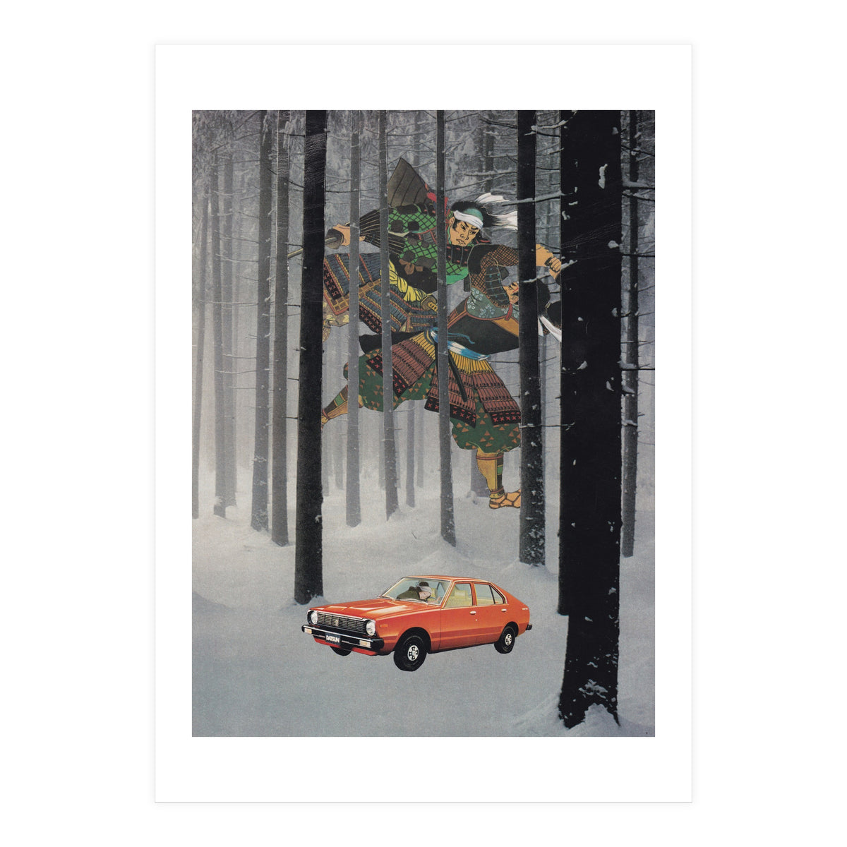 Dreaming In The Red Car (Print Only)