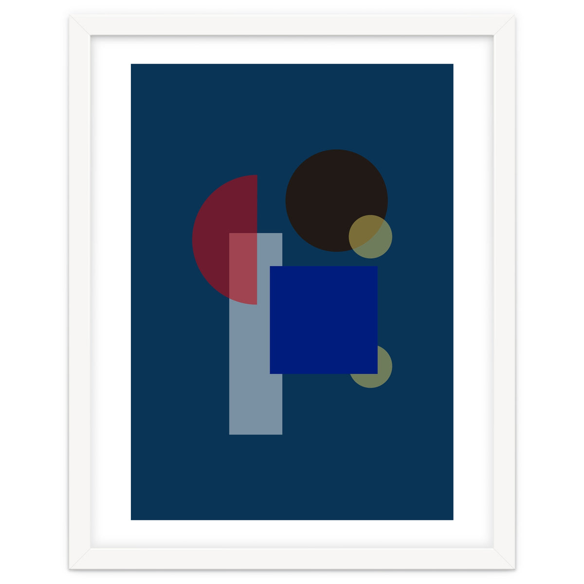 Modern Geometric Abstract 12