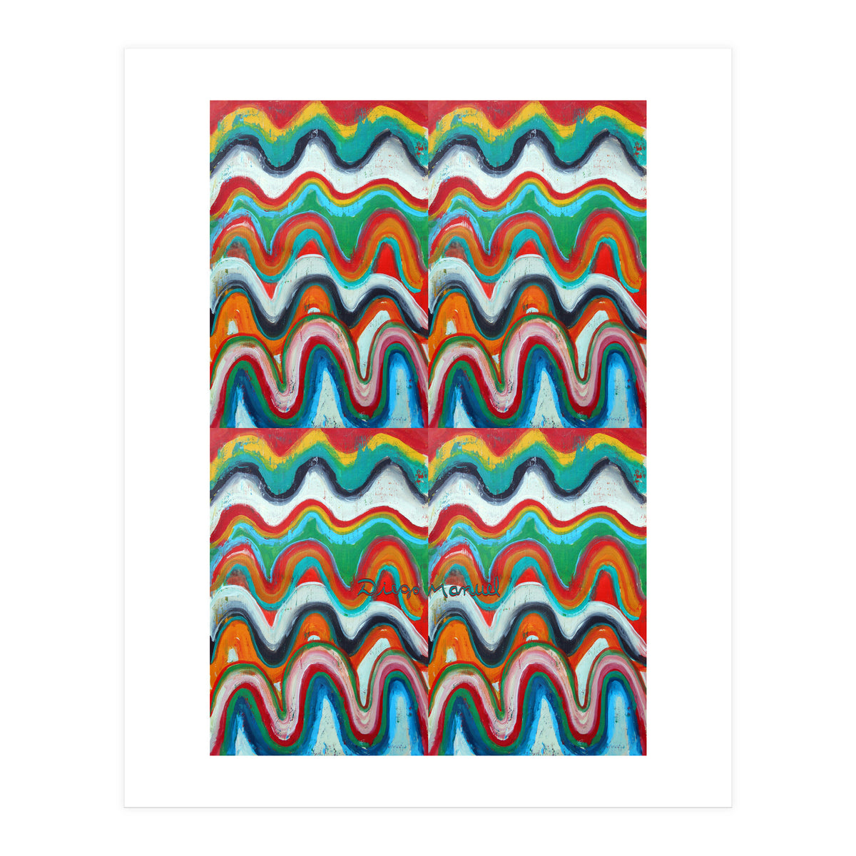 Pop Abstract A 10 (Print Only)