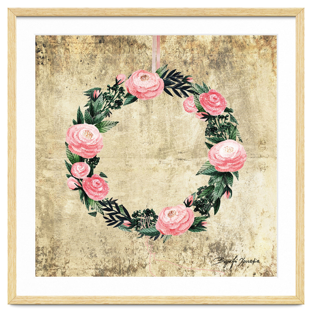 Wreath #Rose Flowers #Royal collection