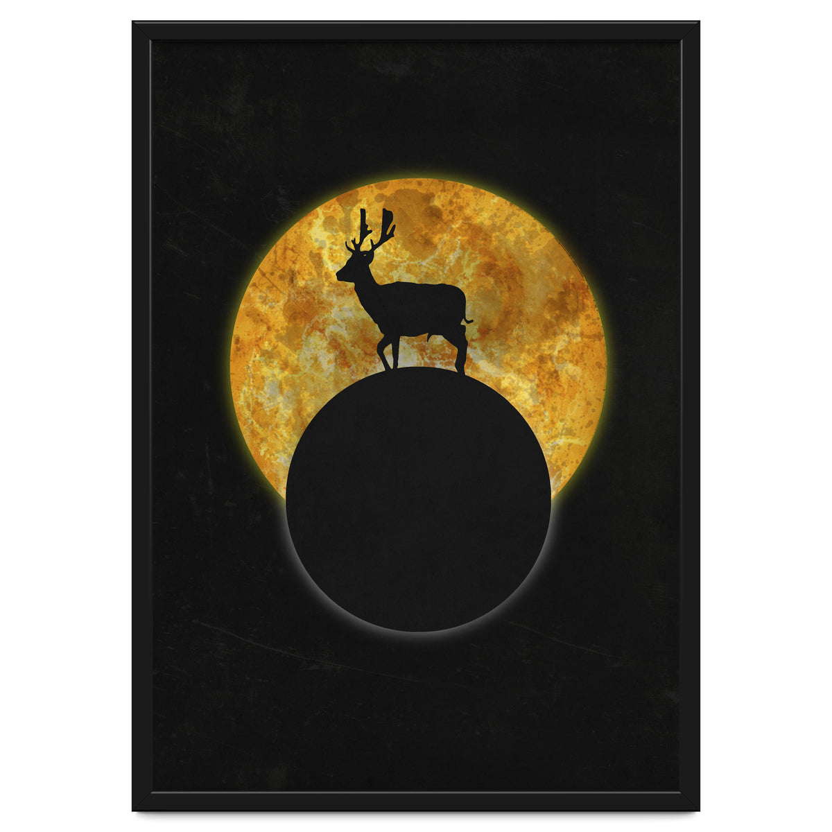 Deer On The Moon