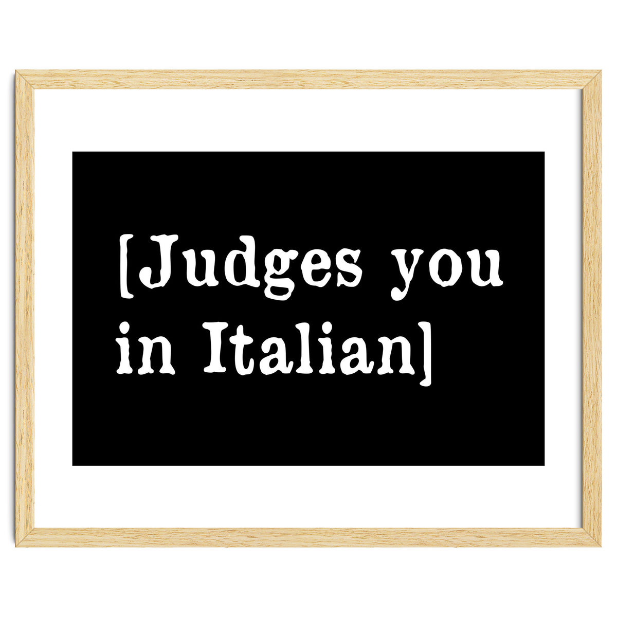 Judges You In Italian