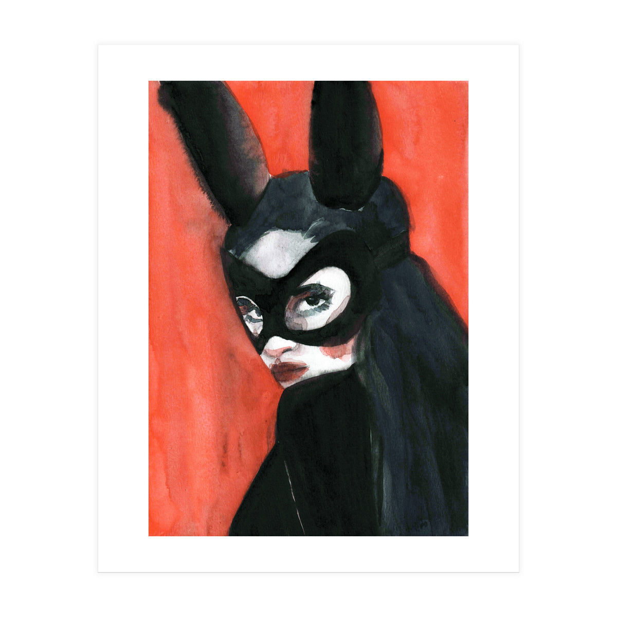 Orange Bunny (Print Only)