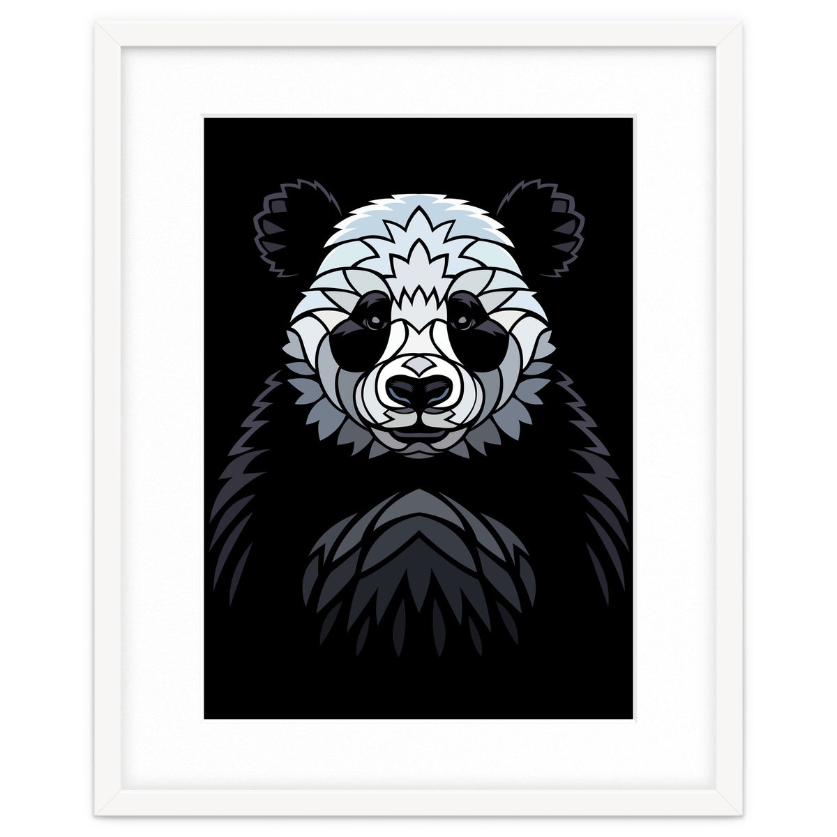 Tribal frontal Panda