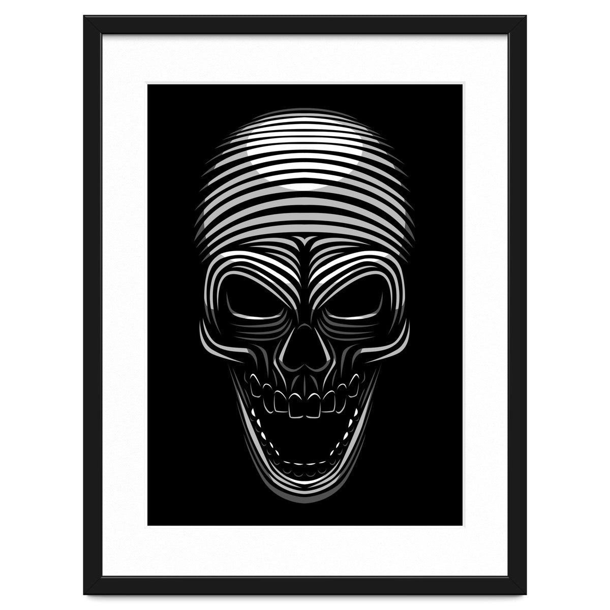Lines Skull