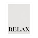 Relax White (Print Only) thumbnail