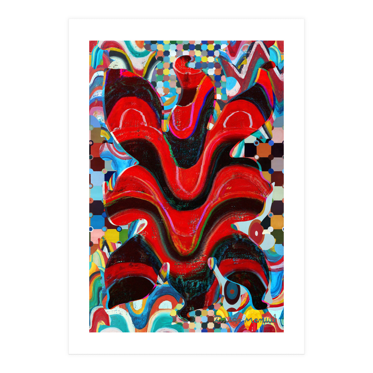 Pop Abstract 2023 Tapiz 82 (Print Only)