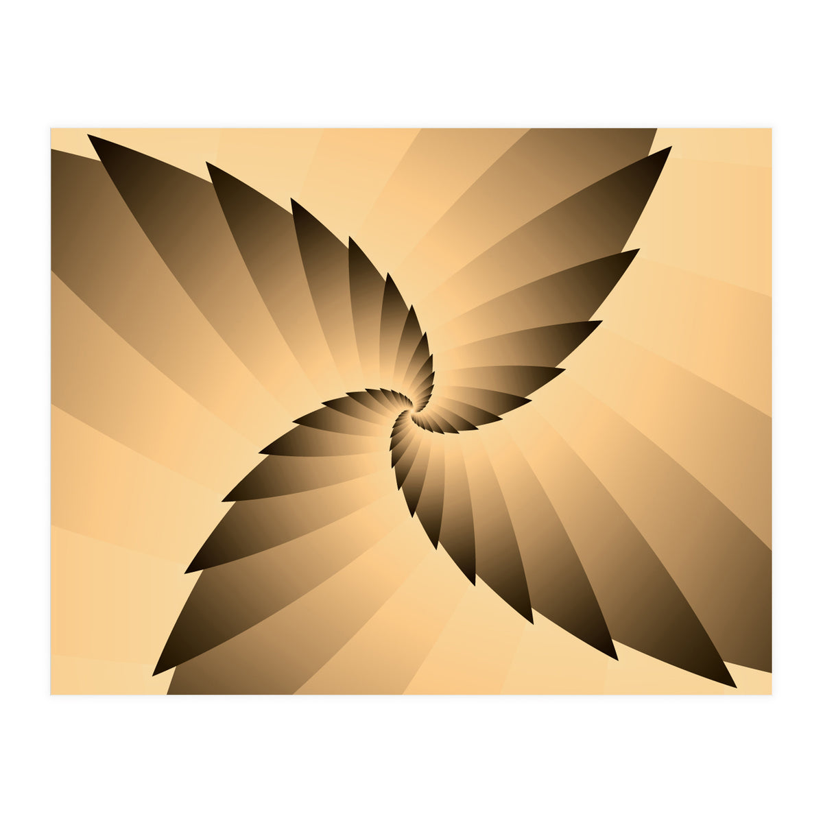 Optial Illusion Abstract  (Print Only)