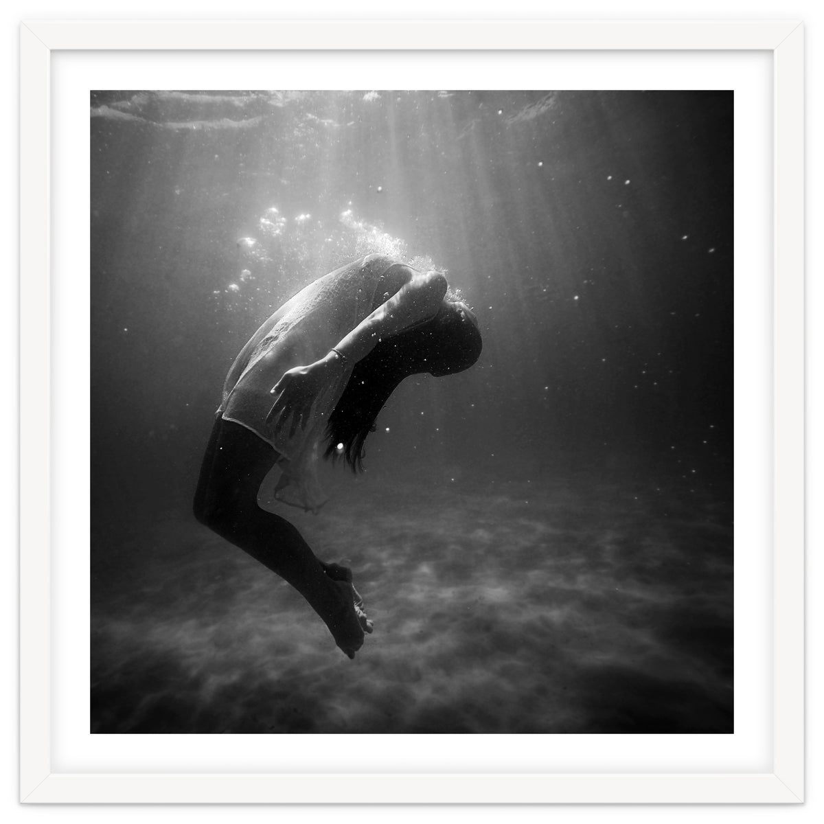 Woman Inside The Water