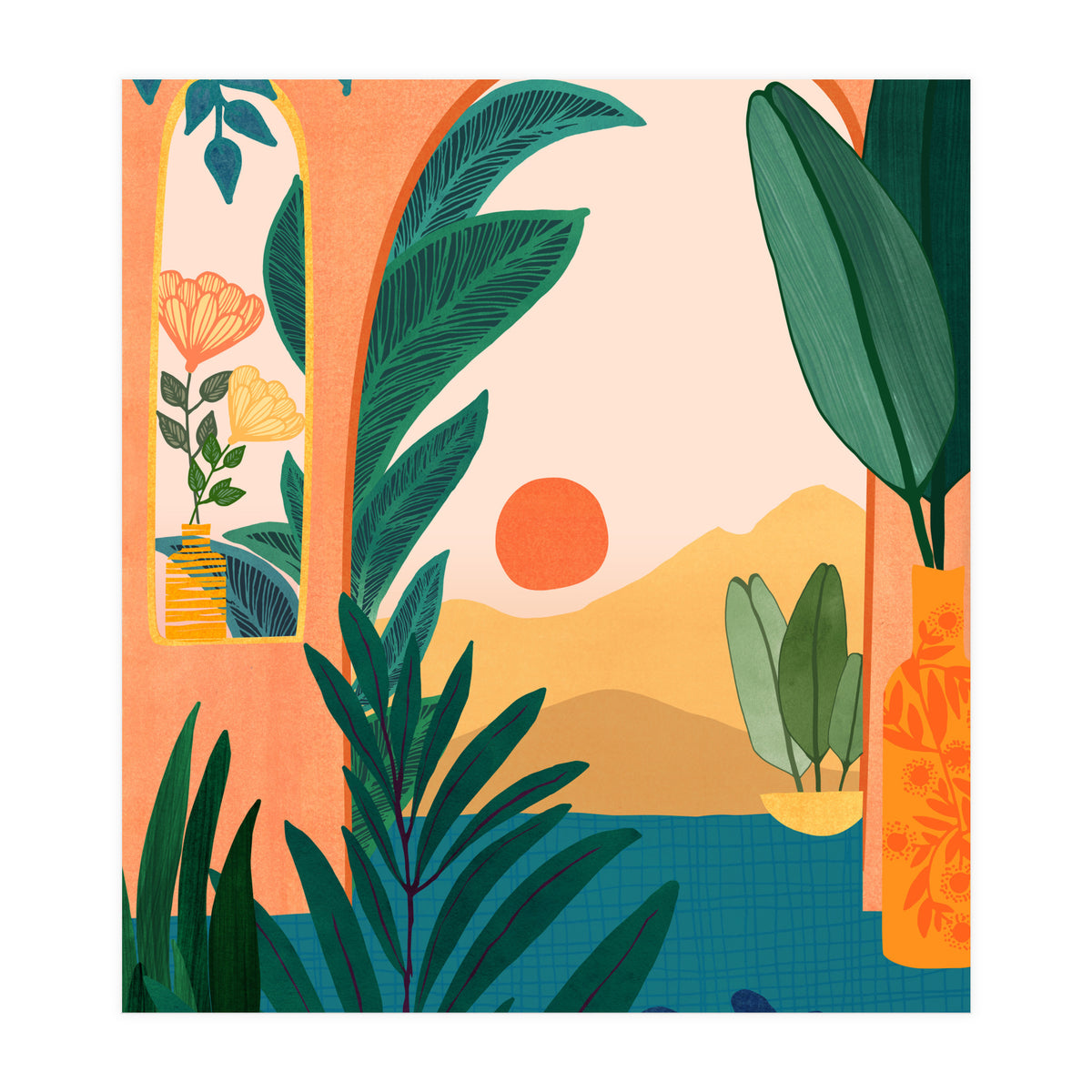 Desert Oasis (Print Only)