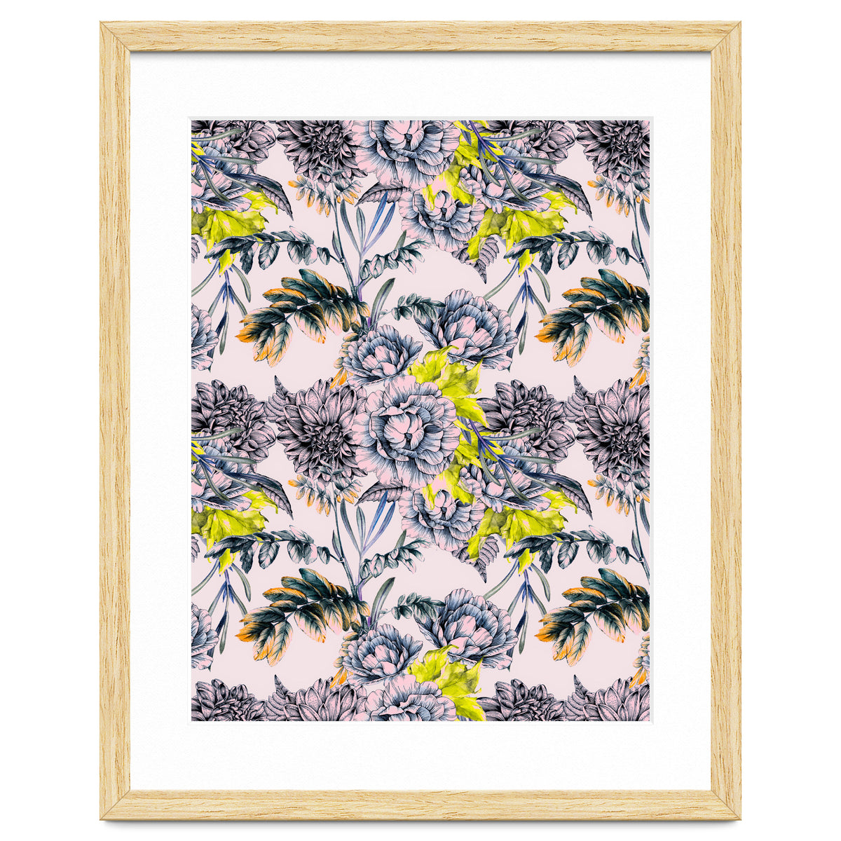 Flowering blooming in pink