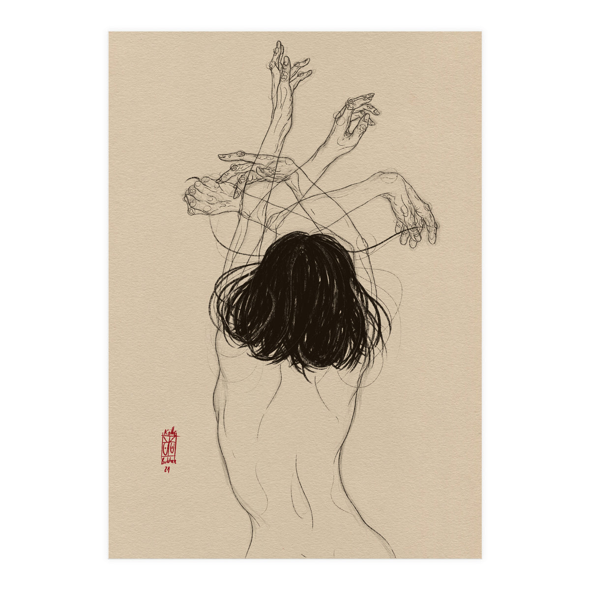 Dancing Alone, Together With You (Print Only)