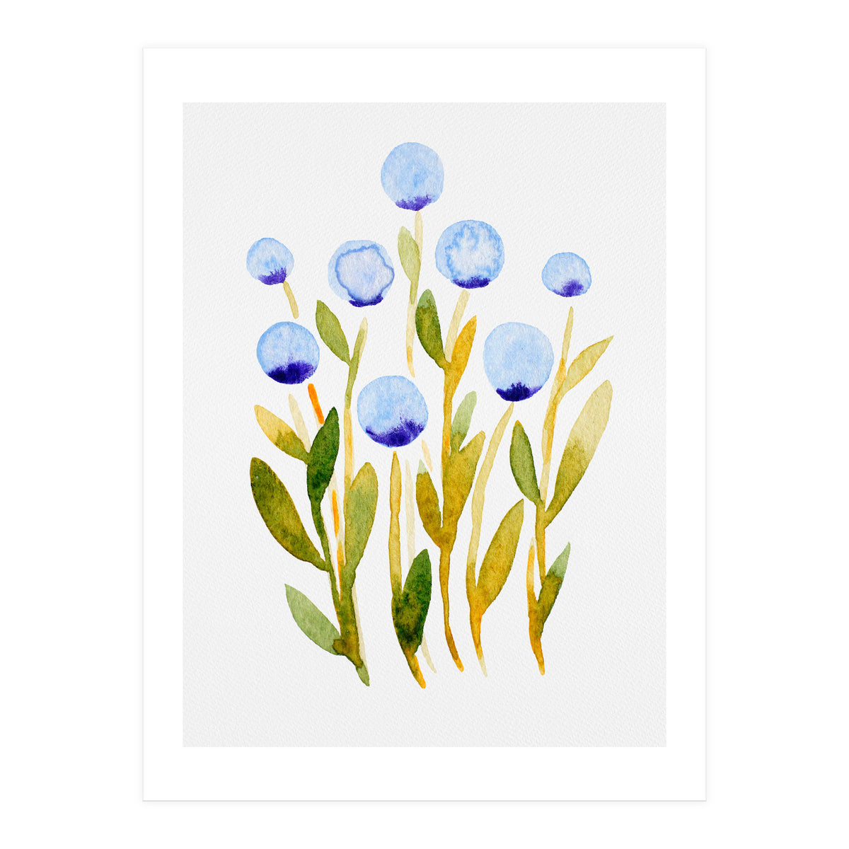 Simple Flowers (Print Only)