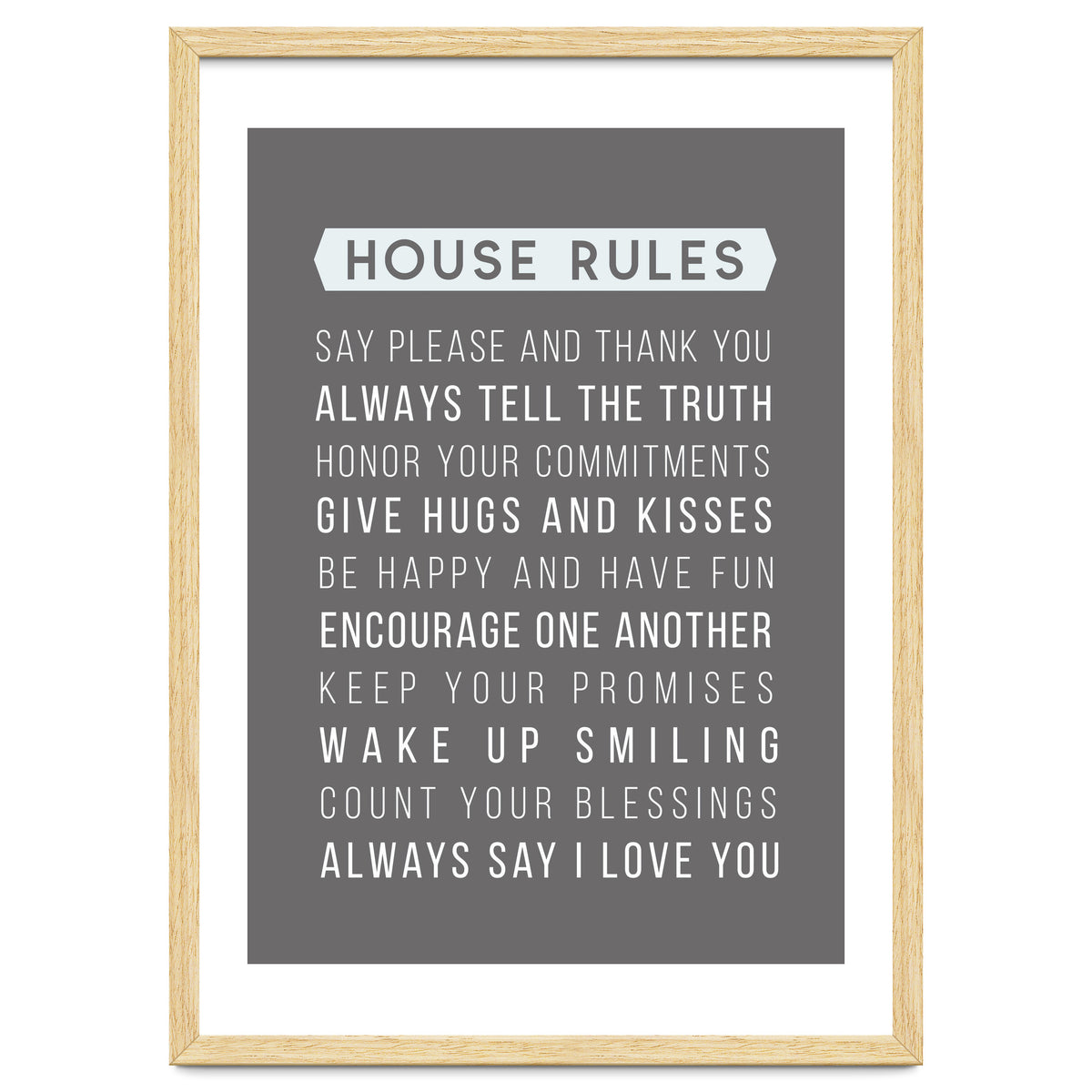 House Rules