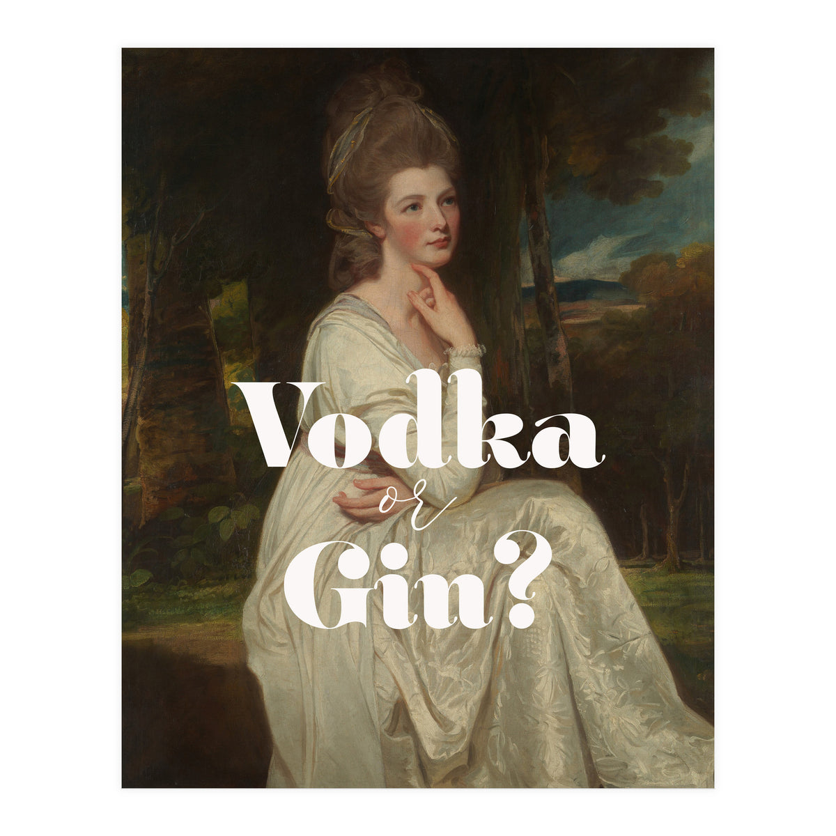 Vodka or Gin? (Print Only)