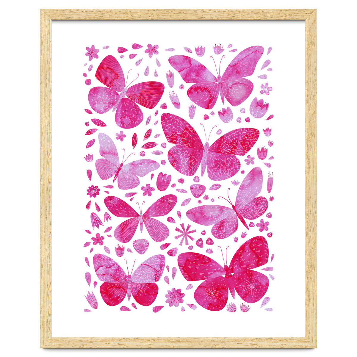 Pink Butterflies