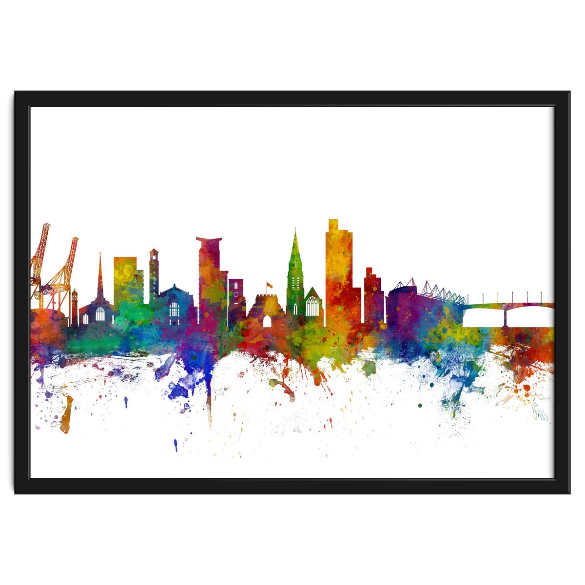 Southampton England Skyline