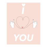 i ♡ you - I love you (Print Only) thumbnail