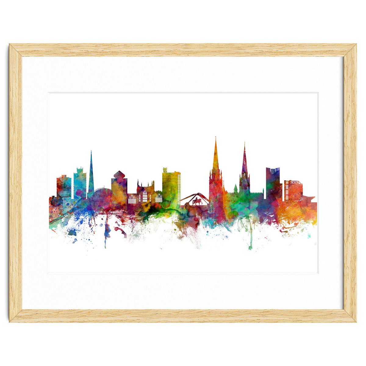 Coventry England Skyline