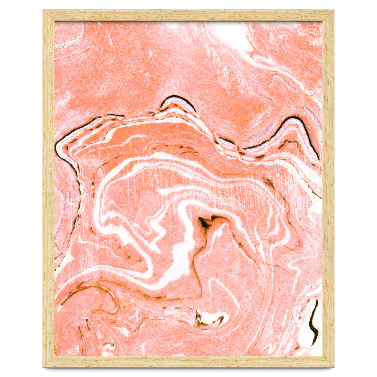 Coral Blush Marble