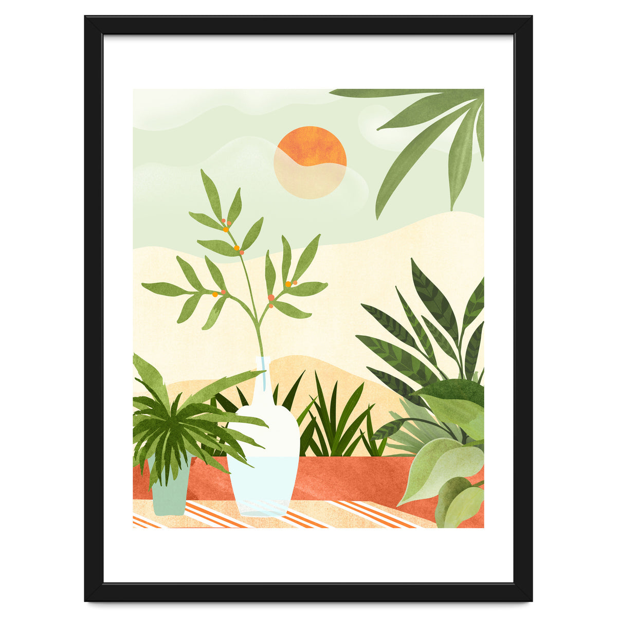 Bohemian Terrace Landscape