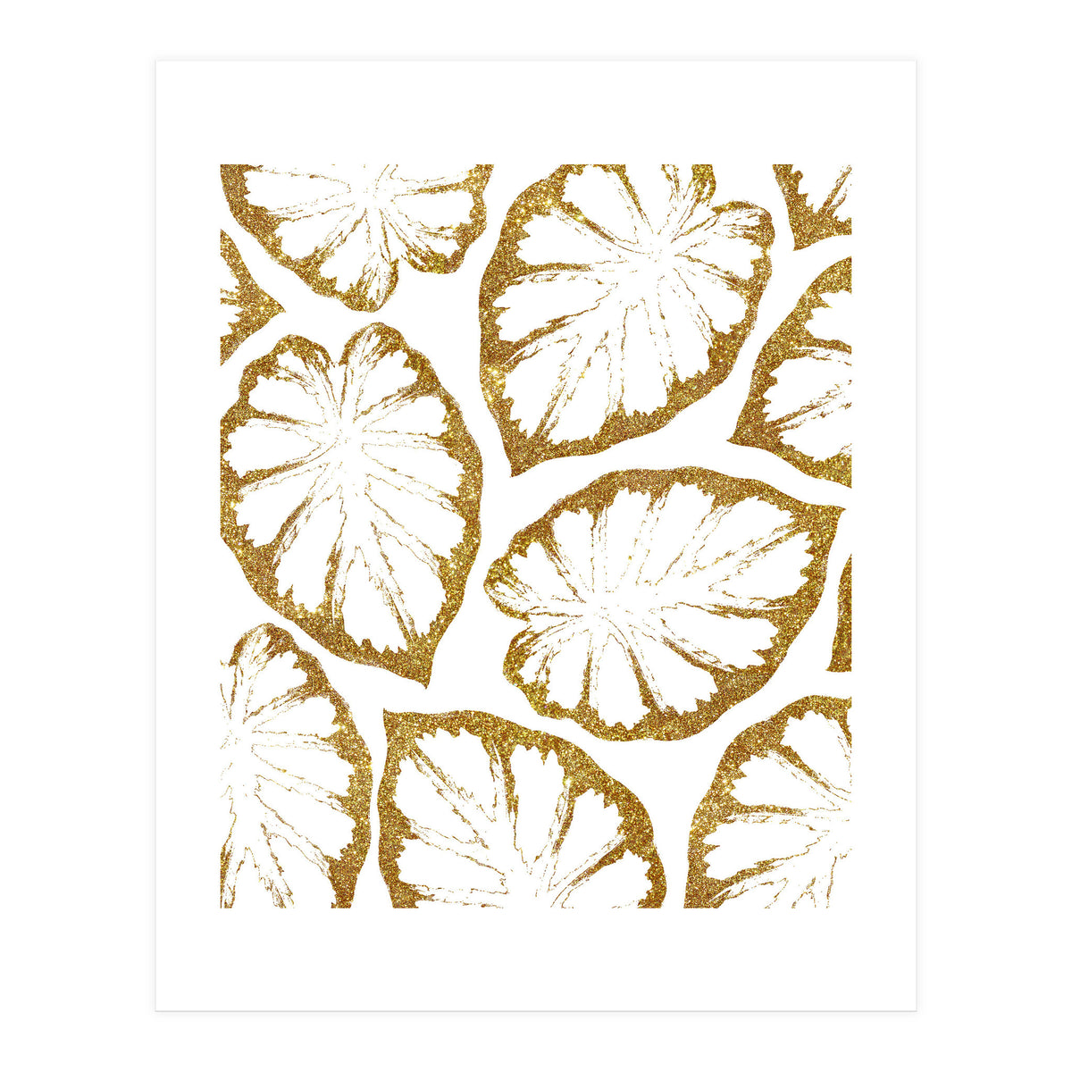 Monstera Gold (Print Only)
