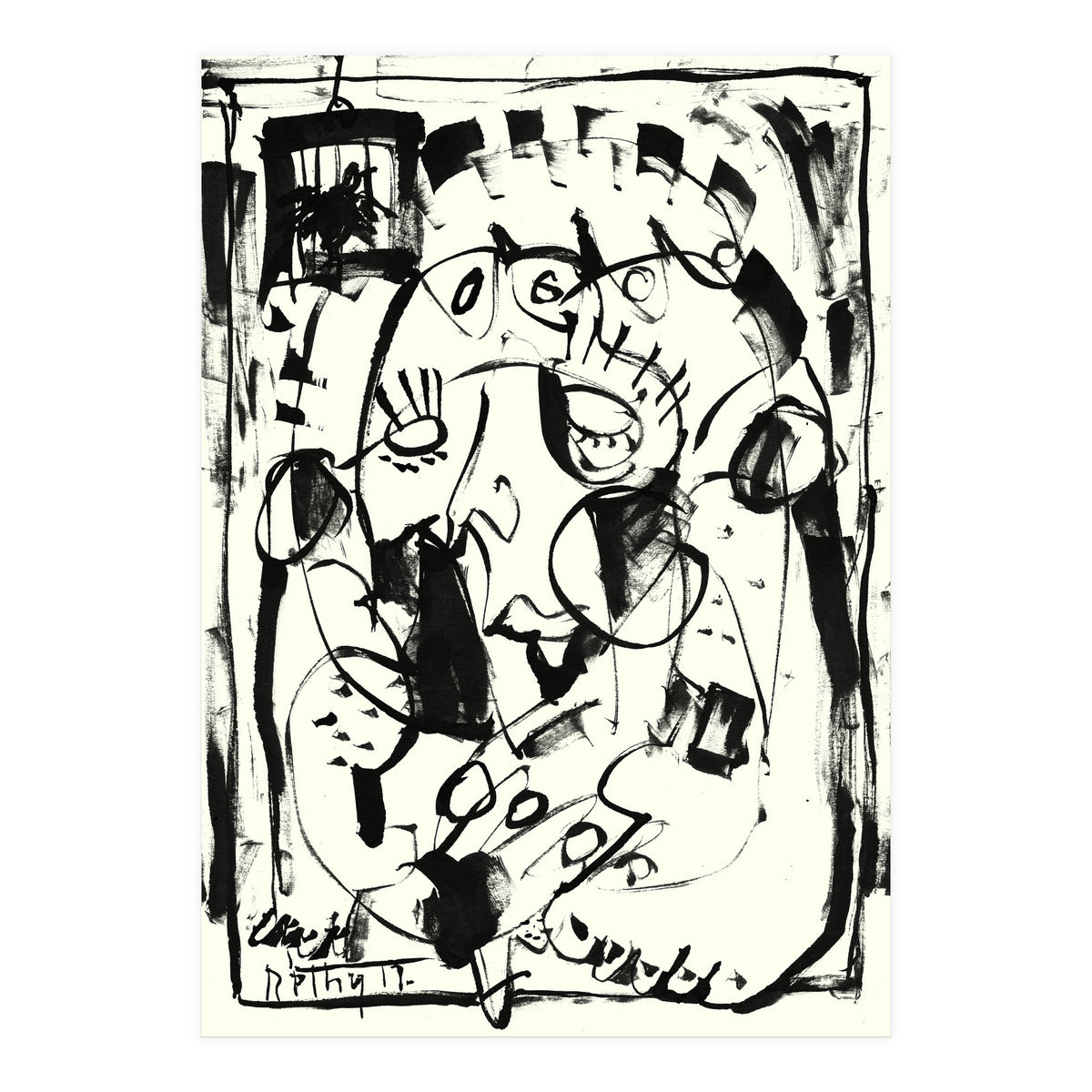 Caged Bird (Print Only)