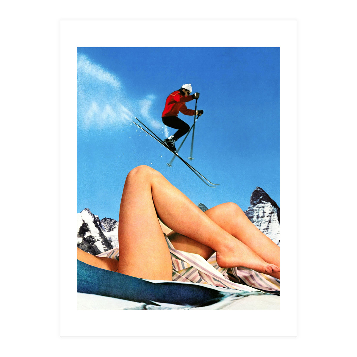 Skiing Time (Print Only)