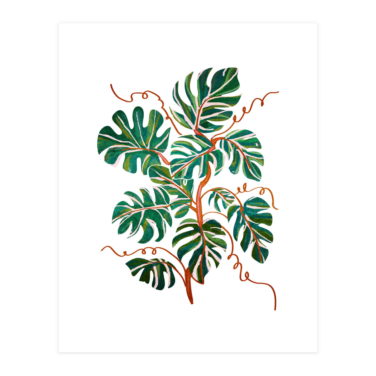 Monstera Deliciosa (Print Only)