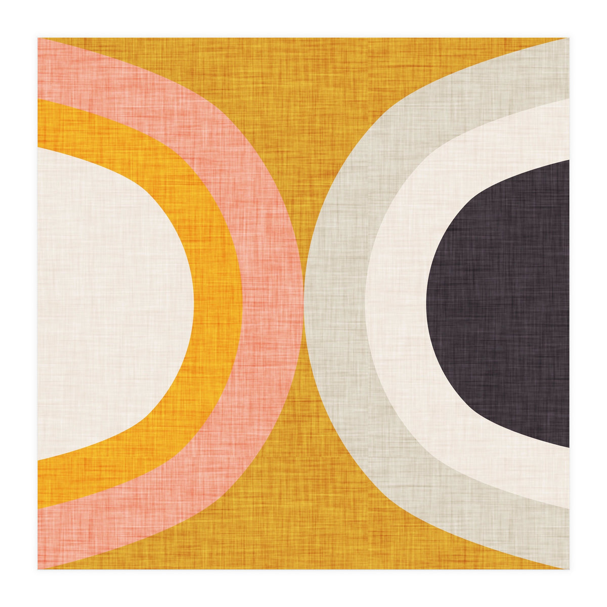 New Mid Mod Yellow  (Print Only)