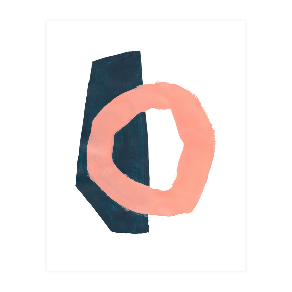 Teal Pillar Salmon Ring  (Print Only)