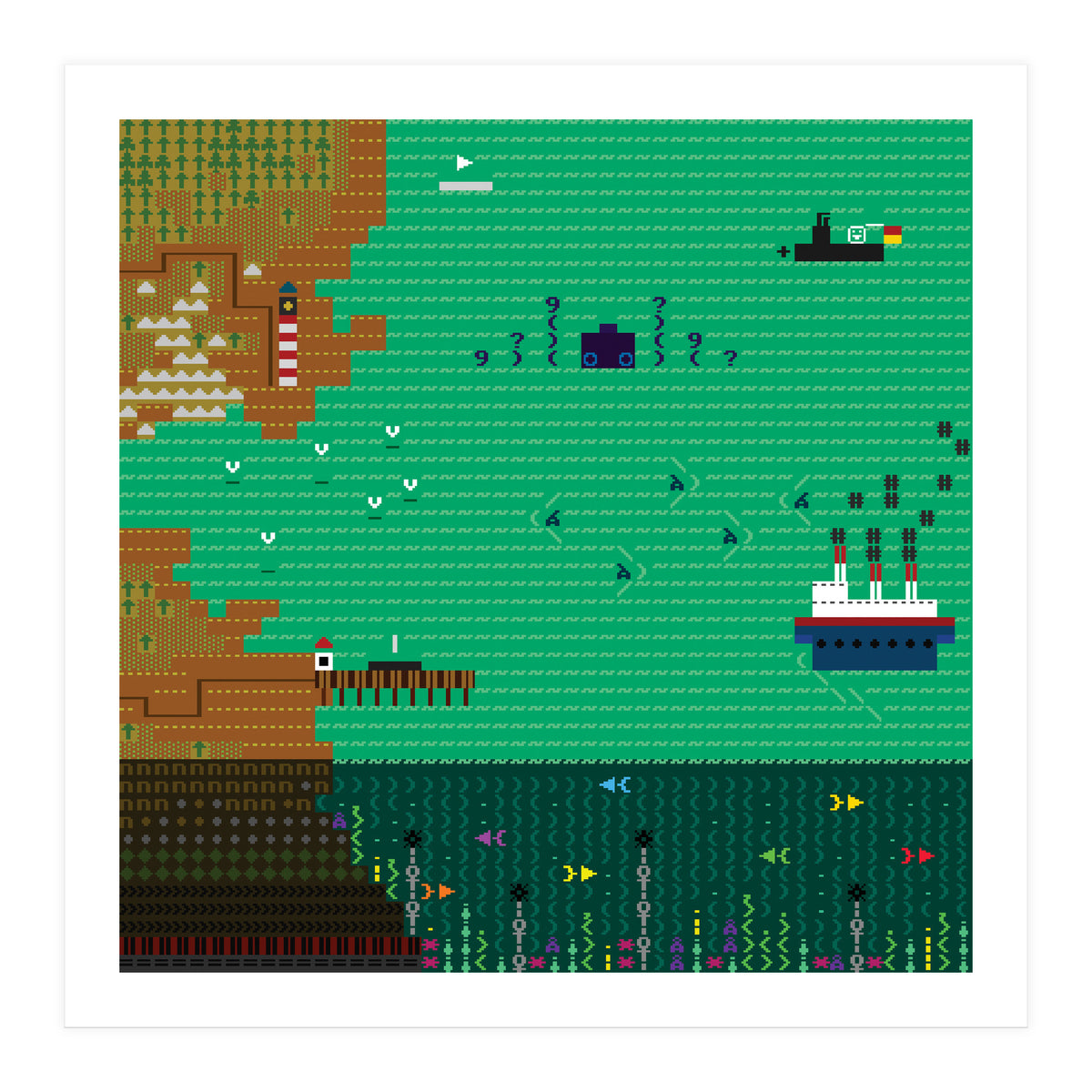 A Coded Message #3 (Print Only)