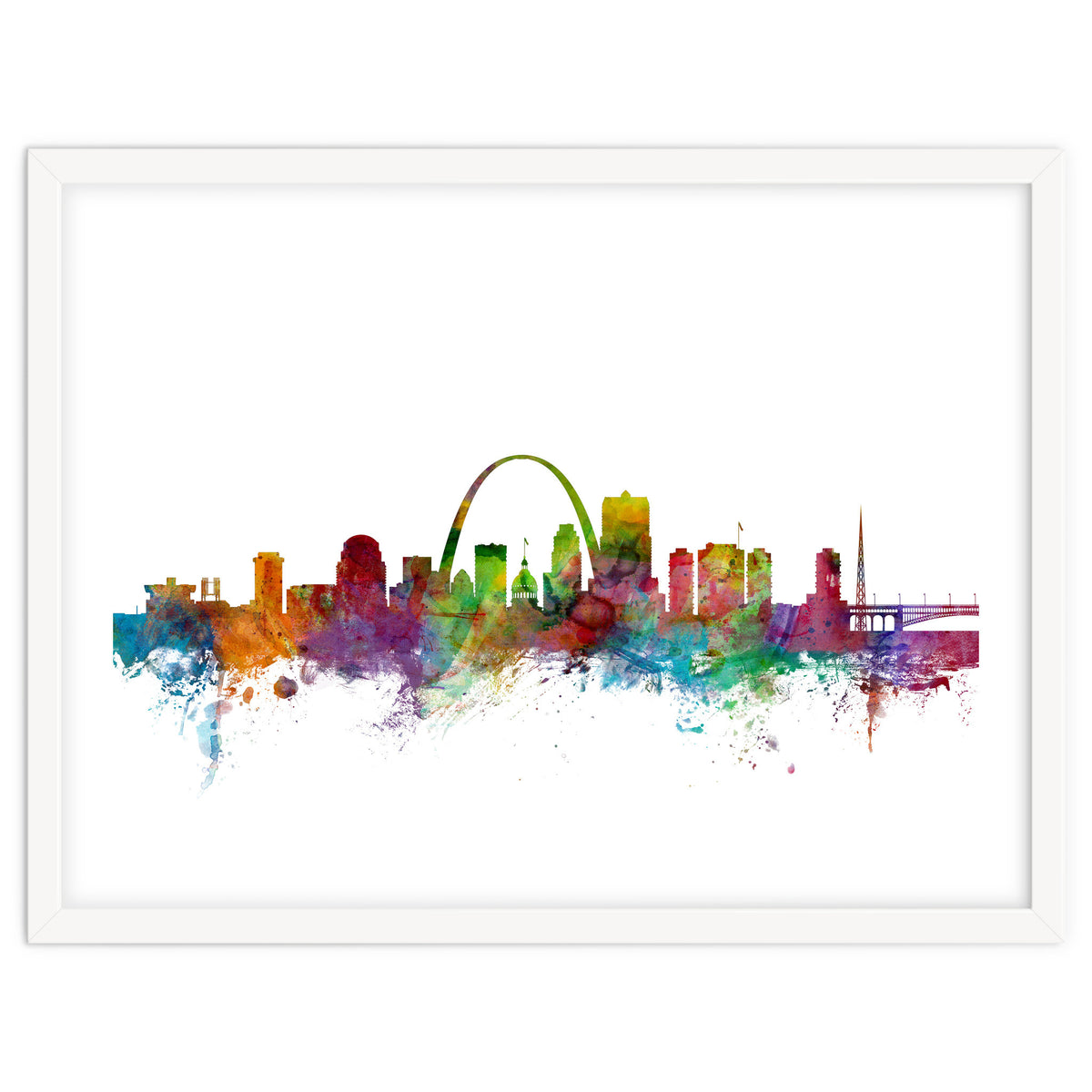 St Louis Missouri Skyline