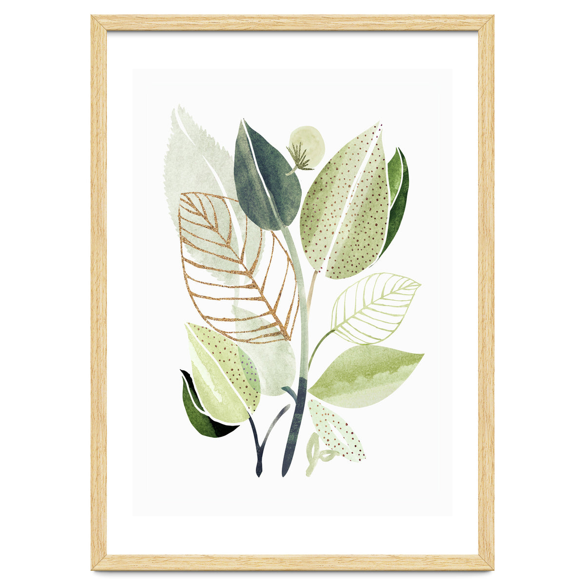 Spring Botanical Collage