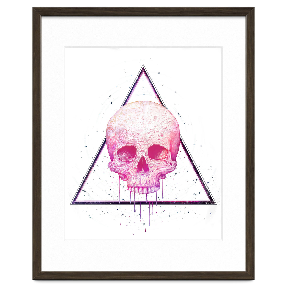 Skull In Triangle