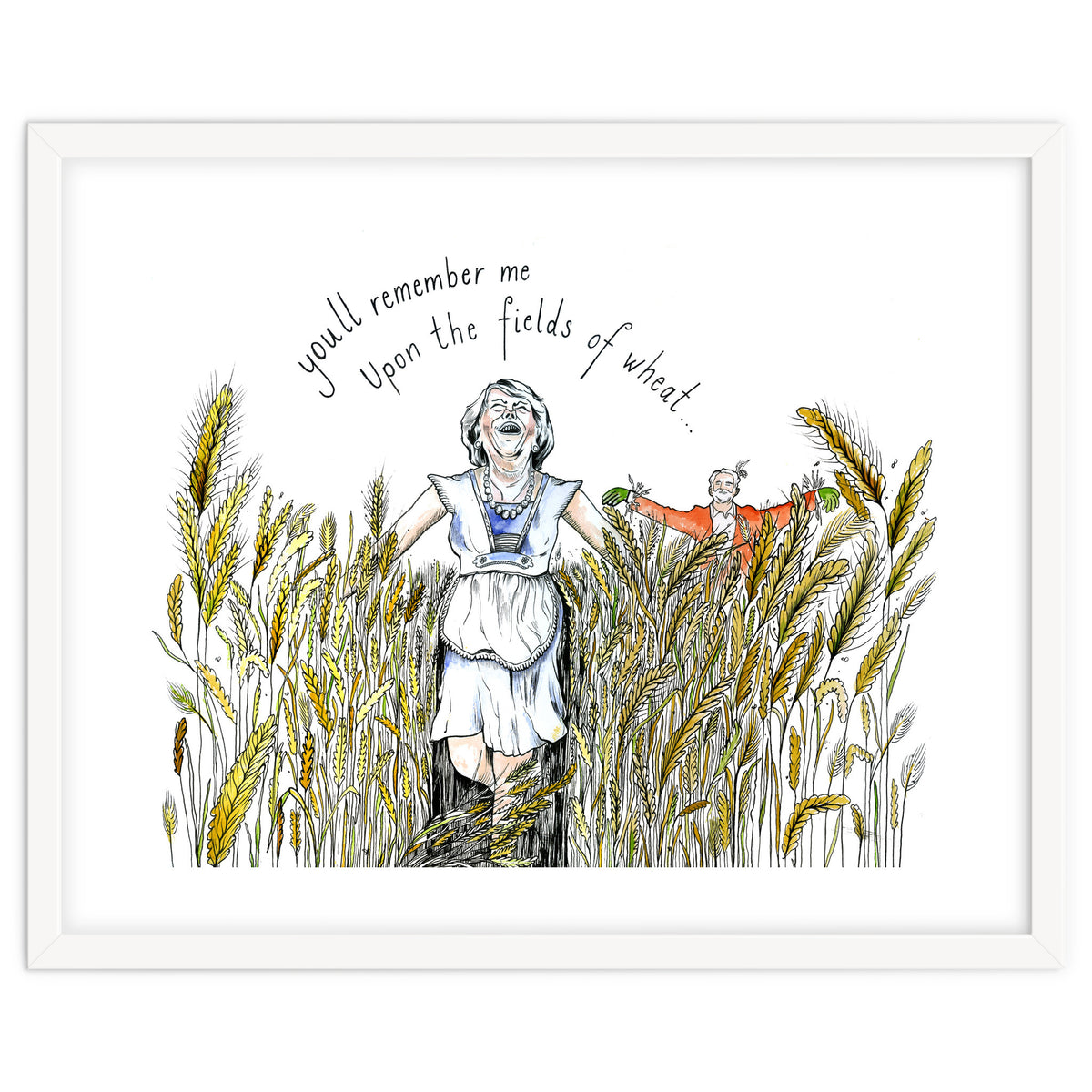 Upon The Fields Of Wheat