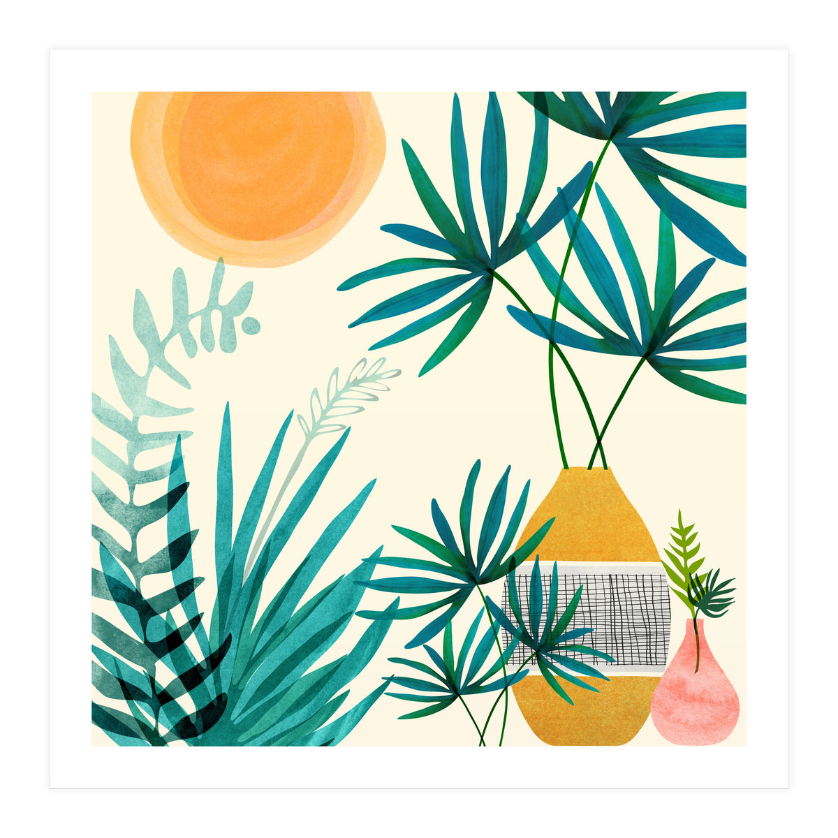 Moroccan Garden (Print Only)