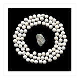 White pearls and stone (Print Only) thumbnail
