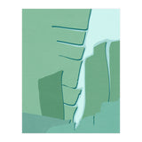 Abstract Banana Leaves One - Greener Eden (Print Only) thumbnail