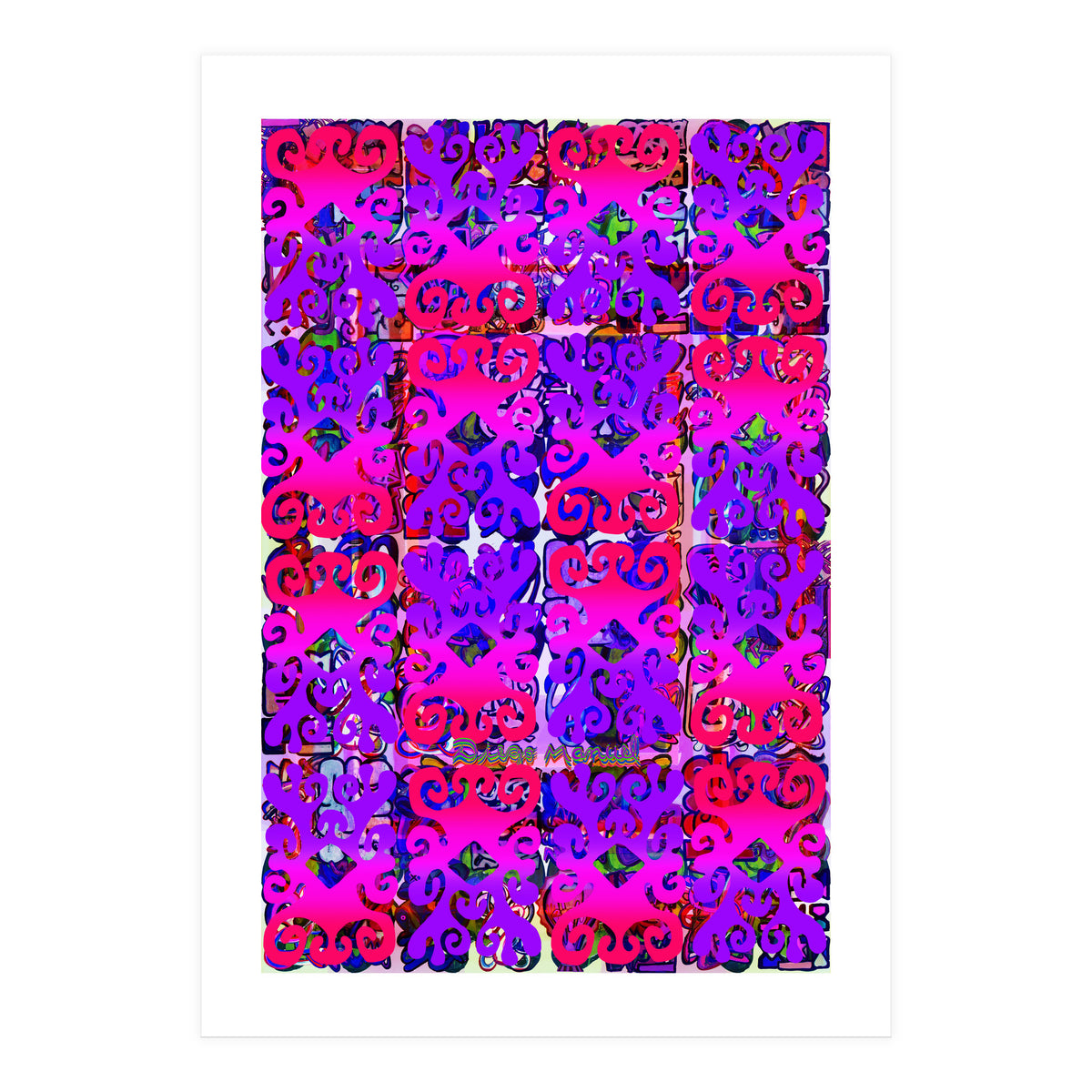 Tapiz Perfiles 2023 18 (Print Only)