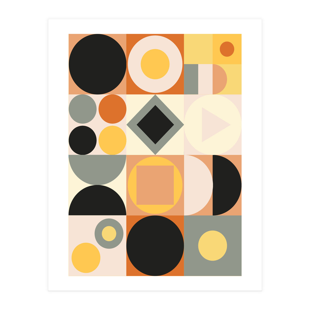 Mescolanza - Rebelion of Geometrica  (Print Only)