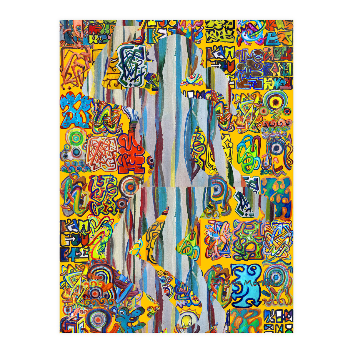 Dance Girl B 37 (Print Only)